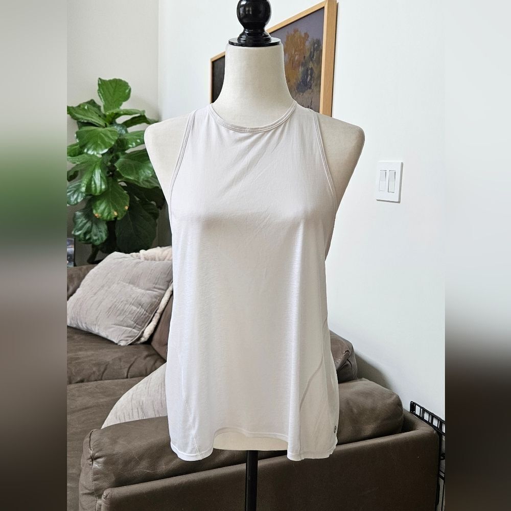 Lululemon Tie Back Women's White Sleeveless Top